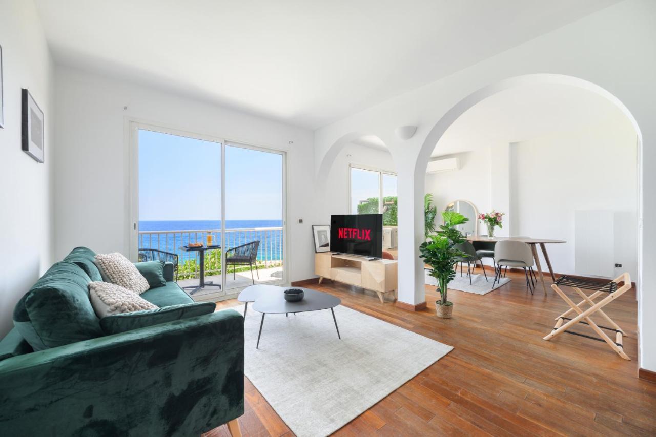 Proche Monaco, Vue Mer Et Acces A La Plage Saint-Antoine  Екстер'єр фото